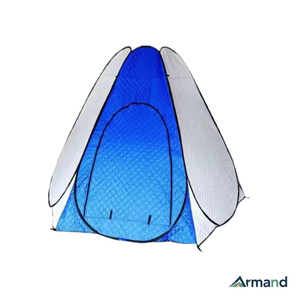Pop-up ice fishing shelter with a two-panel shell — Armand Outdoor wholesale